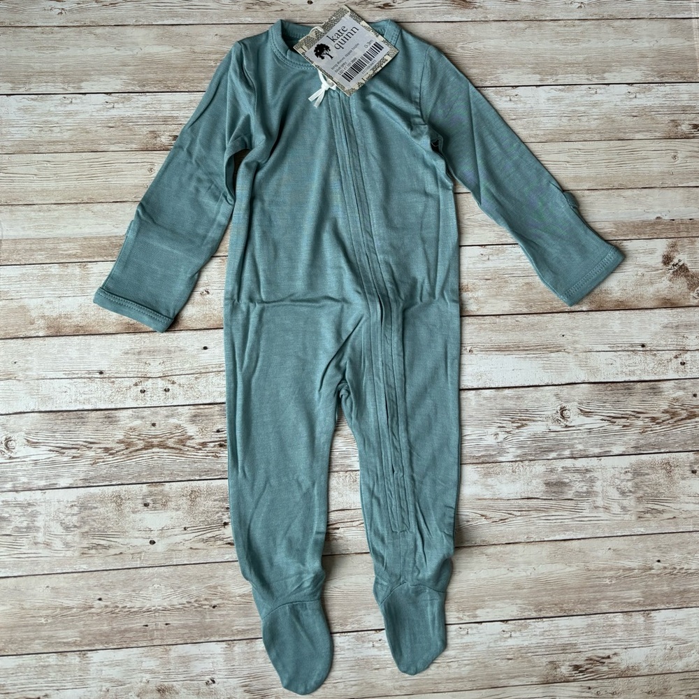 Kate Quinn Long Sleeve Zipper Footie